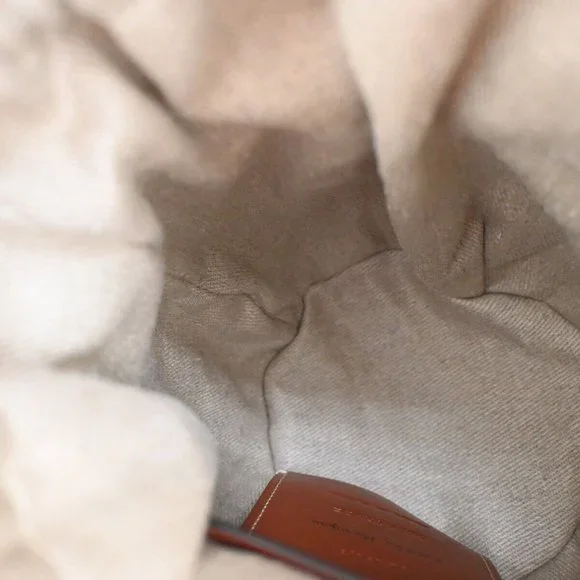 CHLOE Woody Small Basket Shoulder Hand Bag 2Way Canvas Leather Paper BN 93RH257 - Picture 11 of 16